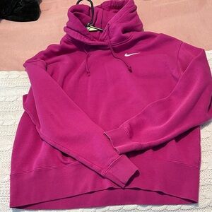 Nike Fuchsia Pullover Hoodie